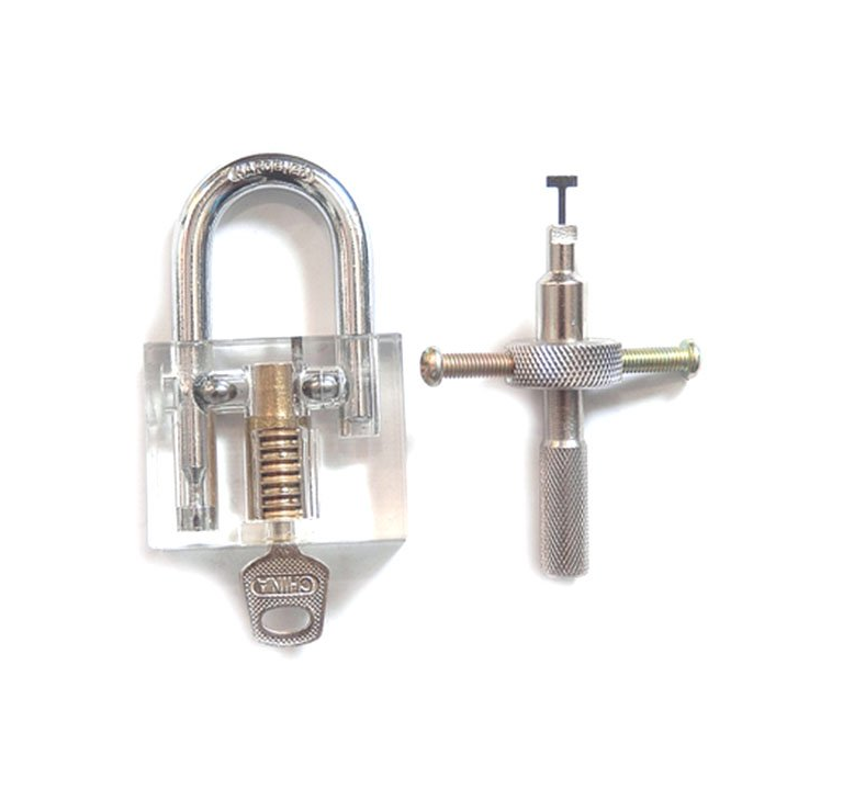 2pcs Disk Detainer Padlock Lock Pick