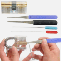 HUK/KLOM 12in1Broken Key Extractor Kit