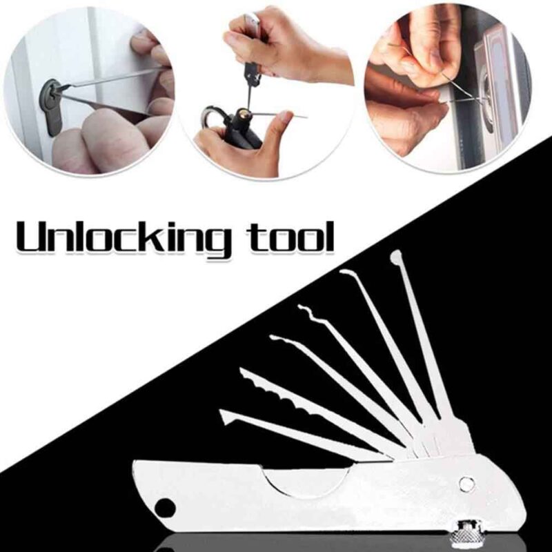 Jackknife Lock Picking Set Portable Locksmith Set