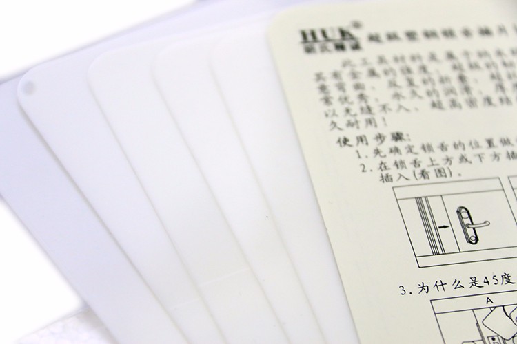 HUK White Nanometer Door Crack Insert Tool (5 Pcs)