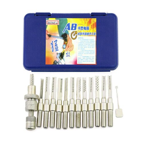 JSSY Super Dimple Lock Bump Pick Gun Kit Full Set