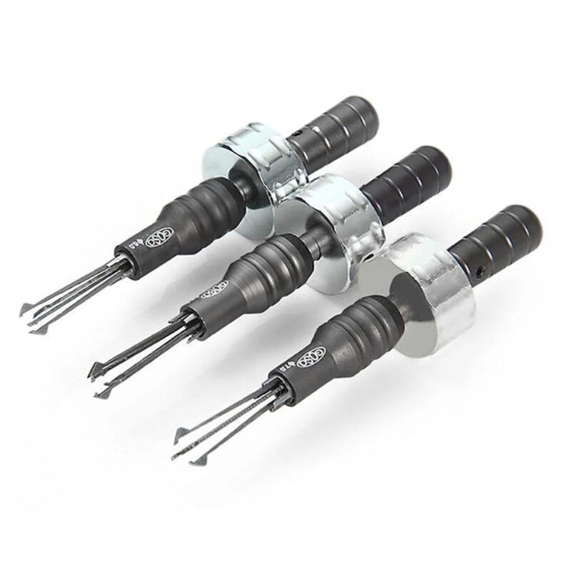 Goso adjust Cross lock pick 4 head includes 6.0;6.5;7.0 three model
