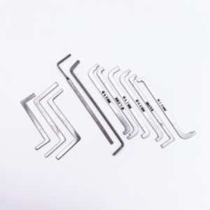 LOCKSMITHOBD Tension Wrenches / Turning Tools Set /Tension Tools Full Set
