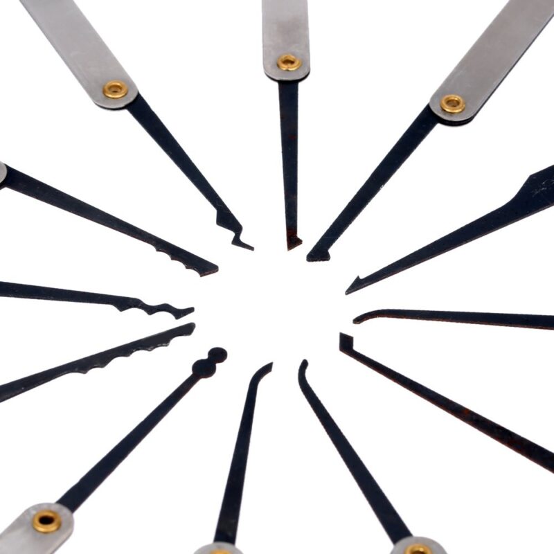 Locksmithobd 11pcs lock pick Full Set