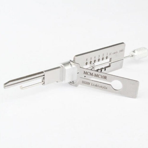 Lishi Style 2IN1 Tool  FOR MCM-MC10R  lock  SS329