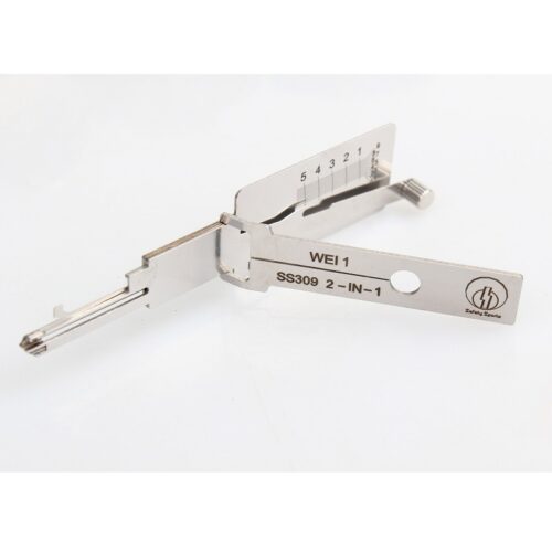 Lishi Style 2IN1 Tool FOR WEISER Lock SS309-WEI