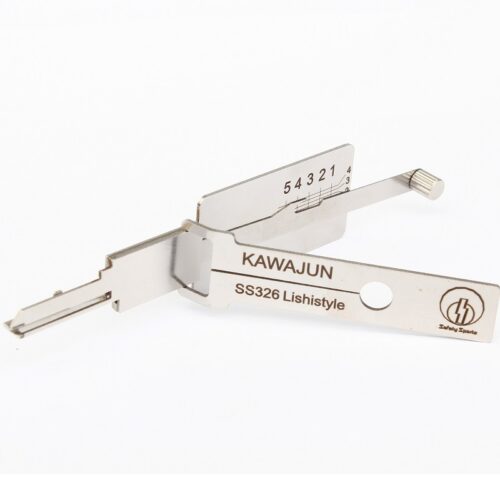 Lishi Style 2IN1 Tool  FOR Kawajun lock  SS326