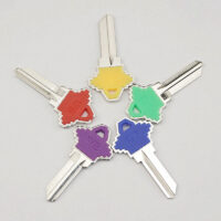 100PCS/LOT Color Handle Key Blanks for SC1 Key Blanks