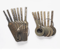 7IN1 Lock Pick Tool Jiggler Keys for VAG HU66/HU92