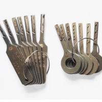 7IN1 Lock Pick Tool Jiggler Keys for VAG HU66/HU92