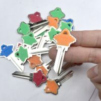 100PCS/LOT Color Handle Key Blanks for SC1 Key Blanks