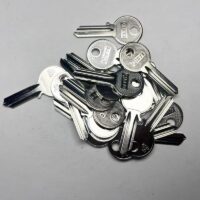 100 PCS/LOT Common household blank key blank UL052 key blank FOR guli S slot key blank