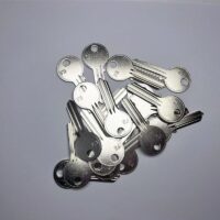 100 PCS/LOT Popular household blank key blanks for F3 slot key blanks