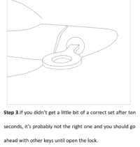 7IN1 Lock Pick Tool Jiggler Keys for VAG HU66/HU92