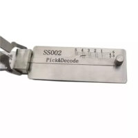 LOCKSMITHOBD SS002 2 in 1 Pick and Decoder Tool for S-Groove Lock(can do your own logo)