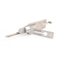 Lishi Style SS003/SS003R 2-in-1 ISEO / S-Groove Lock Pick & Decoder(Can do your own logo)