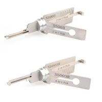Lishi Style SS003/SS003R 2-in-1 ISEO / S-Groove Lock Pick & Decoder(Can do your own logo)