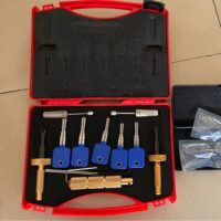 aedafbd7a3d432f758e0b396a4e50be Cross Lock Pick Full set Repair tool locksmith tools