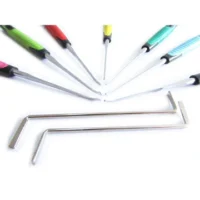 KLOM Premium 7in1 Hook Pick Set (Colorful Handle)