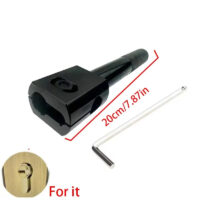 LOCKSMITHOBD 2in1 Heavy Duty with Puller Tool Wrench AB Lock Core AB Lock Cylinder Remover Tool Set Professional Locksmith Barrel Breaking