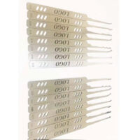 New OEM Stainless Steel Lock Pick 16PCS with 5 PCS Hooks Locksmiths Tools