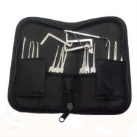 New OEM Stainless Steel Lock Pick 16PCS with 5 PCS Hooks Locksmiths Tools