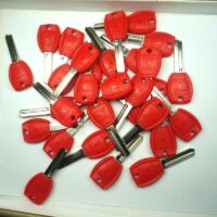 100 PCS/LOT  Color-Coded House Key Blanks with AB Grooves for Home Door Locks