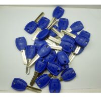 100 PCS/LOT  Color-Coded House Key Blanks with AB Grooves for Home Door Locks