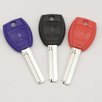 100 PCS/LOT  Color-Coded House Key Blanks with AB Grooves for Home Door Locks