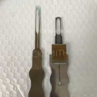 1PCS New Arrived Full Stainless Steel Btype Flat HU66 Lock Pick Tool Fast Open Repair Car Lock Tool ,Auto Inner Groove Tool and Repair
