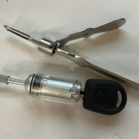 1PCS New Arrived Full Stainless Steel Atype HU66 Lock Pick Tool Fast Open Repair Car Lock Tool ,Auto Inner Groove Tool and Repair