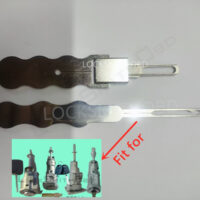 1PCS New Arrived Full Stainless Steel Btype Flat HU66 Lock Pick Tool Fast Open Repair Car Lock Tool ,Auto Inner Groove Tool and Repair
