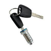 Practice Car Lock Front Left Door Lock Cylinder Lock Latch FOR Fiat Panda 2003-2011
