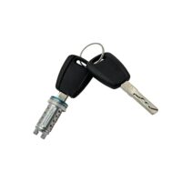 Practice Car Lock Front Left Door Lock Cylinder Lock Latch FOR Fiat Panda 2003-2011