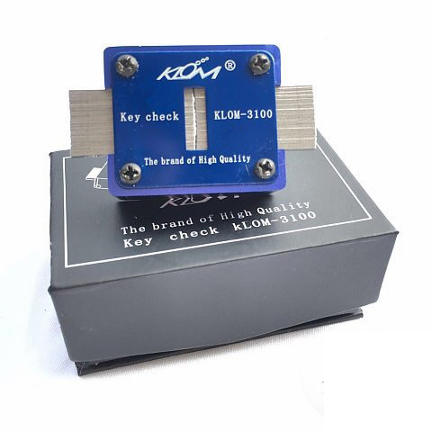 klom-key-check KLOM Key Bitting Gauge / Bitting Inspection Tool