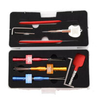 HONEST Colorful Cross-Key Lock Pick Set