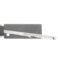 LISHI Style  2in1 Lock Pick Decoder 6B-Pin For Yale Keyway Tool